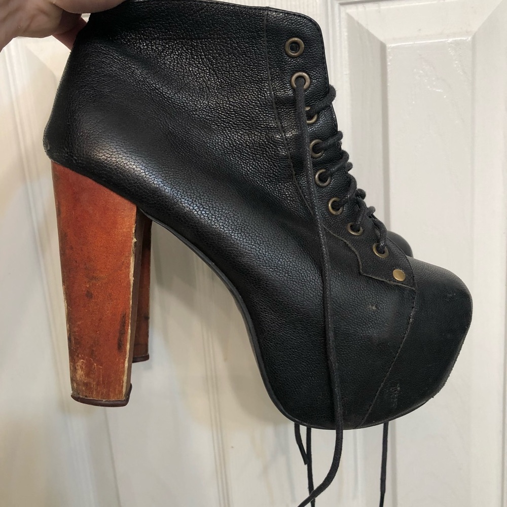 Jeffrey Campbell Lita Leather Booties